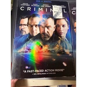 Criminal DVD 2016‎ Kevin Costner Gary Oldman Tommy Lee Jones Gal Gadot Action